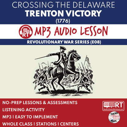 Crossing the Delaware and the Victory at Trenton — Revolutionary War Audio Lesson | Grades 5–8