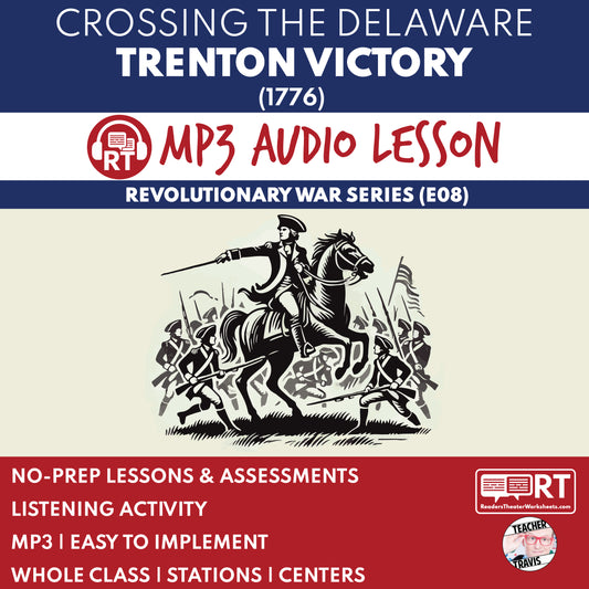 Crossing the Delaware and the Victory at Trenton — Revolutionary War Audio Lesson | Grades 5–8
