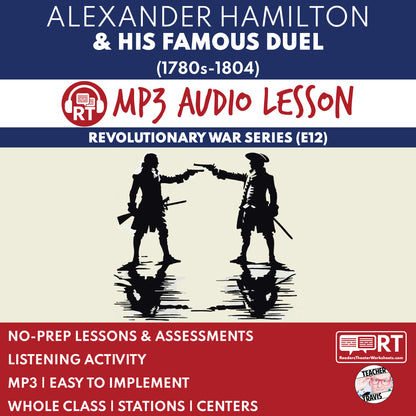 Hamilton and His Duel — Revolutionary War Audio Lesson | Grades 5–8