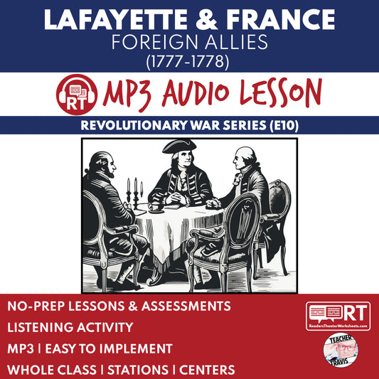 Foreign Allies: Lafayette and France (1777–1778) — Revolutionary War Audio Lesson | Grades 5–8