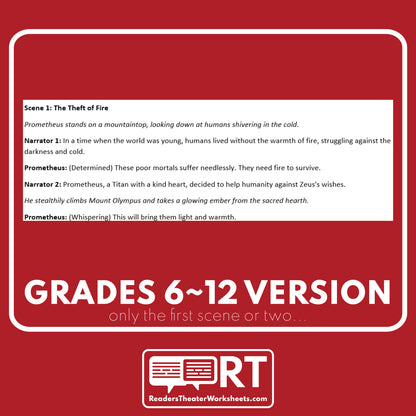 The Odyssey by Homer Reader's Theater Script | Greek Mythology (Adapted Stories) - ["Grades 6-8","Grades 9-12","Greek Mythology"]