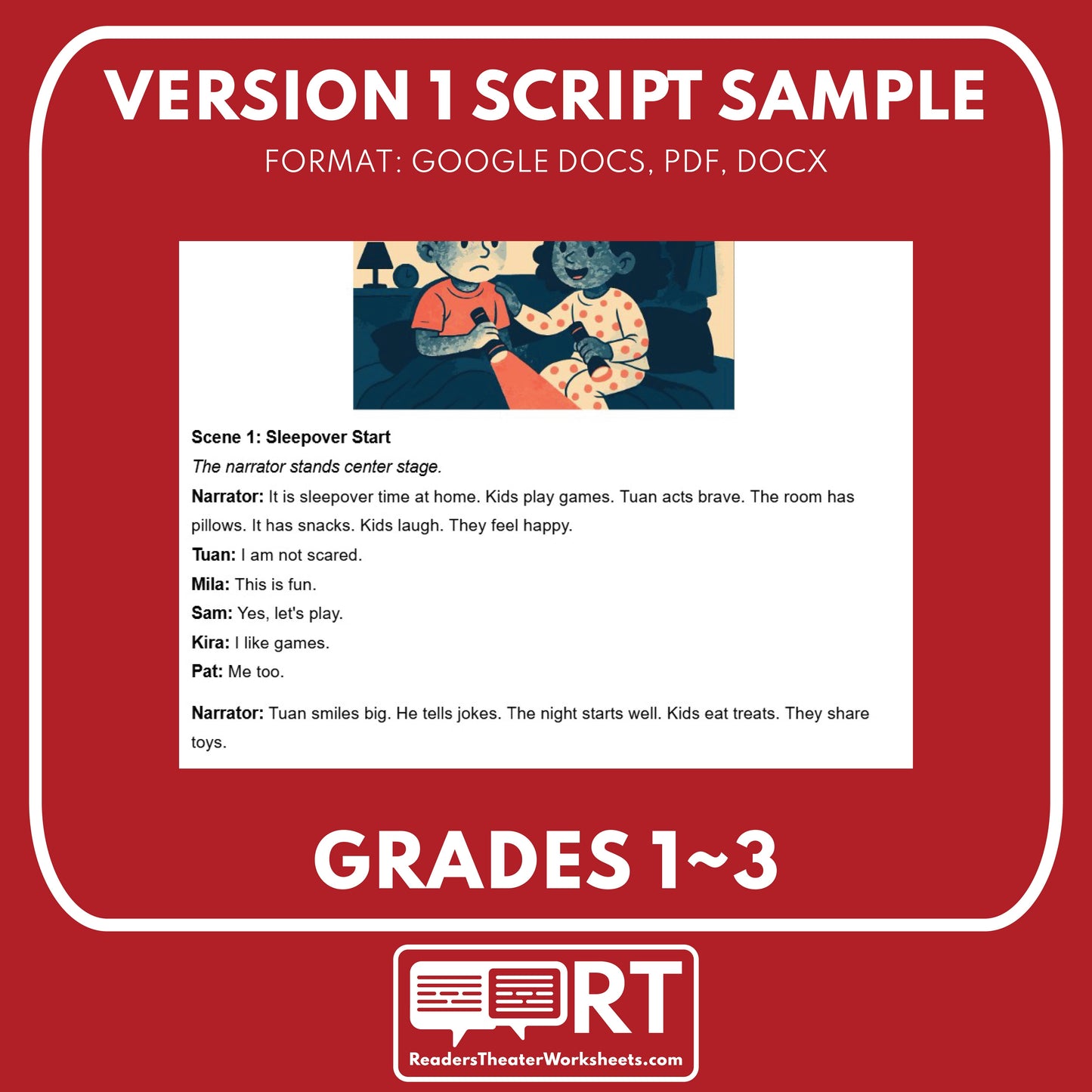 Bravery Readers Theater Script SEL for Grades 1 to 3