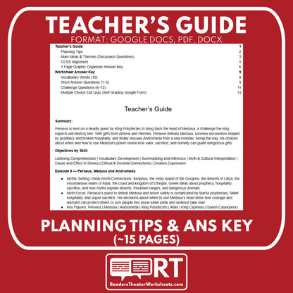 Greek Myths Series Audio Lesson E09 Perseus, Medusa, and Andromeda | Greek Mythology