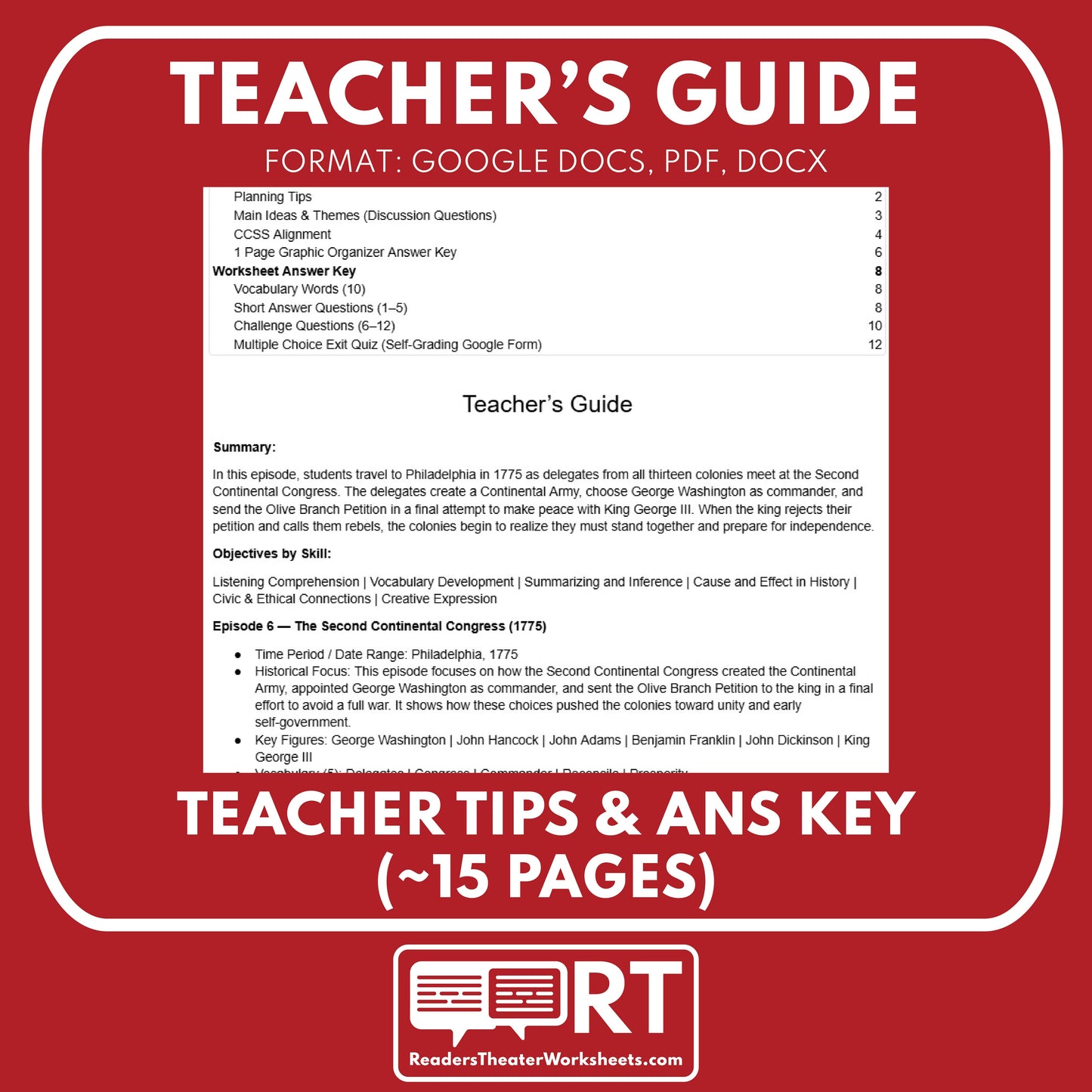 Thomas Paine and the Declaration of Independence (1776) — Revolutionary War Audio Lesson | Grades 5–8