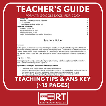 Crossing the Delaware and the Victory at Trenton — Revolutionary War Audio Lesson | Grades 5–8