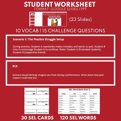 Anxiety & Emotional Management SEL Readers Theater Script for Grades 3-5 - ["Grades 3-5","Social Emotional Learning"]
