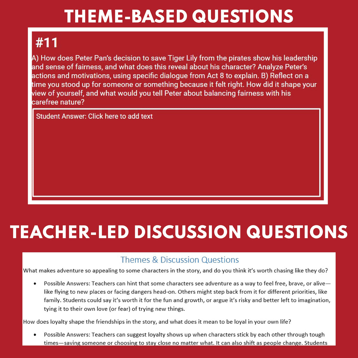 Free Peter Pan Adapted Readers Theater Script for Grades 3-8 | J.M. Ba ...