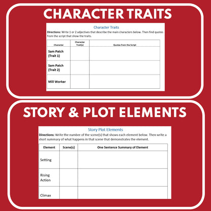 Sam Patch Readers Theater Script | American Tall Tales - ["American Tall Tale","Grades 3-5"]