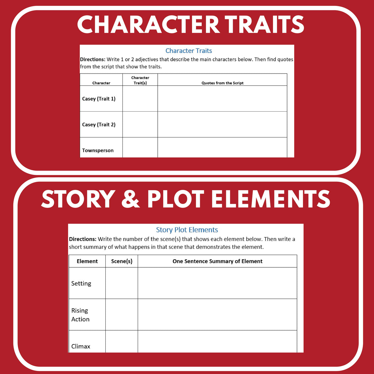 Casey Script Casey at Bat Readers Theater Script | American Legends & Folk Heroes ...