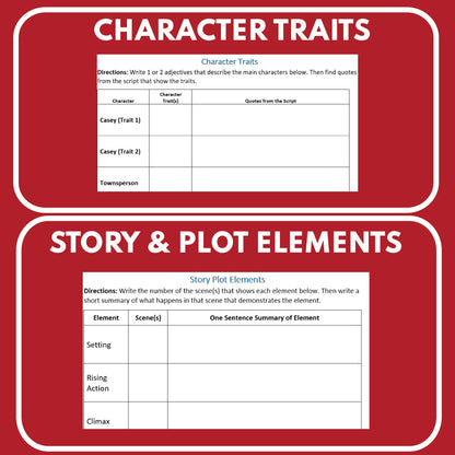 Casey at Bat Readers Theater Script | American Legends & Folk Heroes - ["American Legends & Folk Heroes","Grades 3-5"]