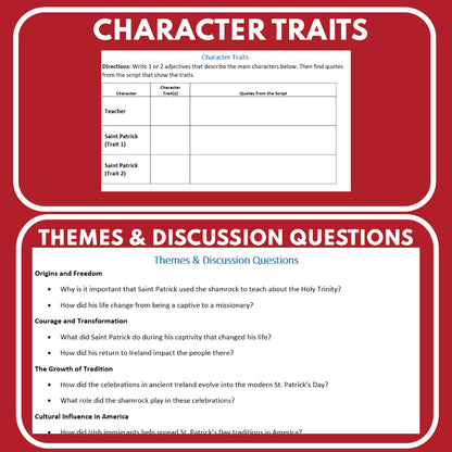 St. Patrick’s Day Readers Theater Script | Holiday Origins Series - ["Grades 3-5","Grades 6-8","Holiday Origins Series"]