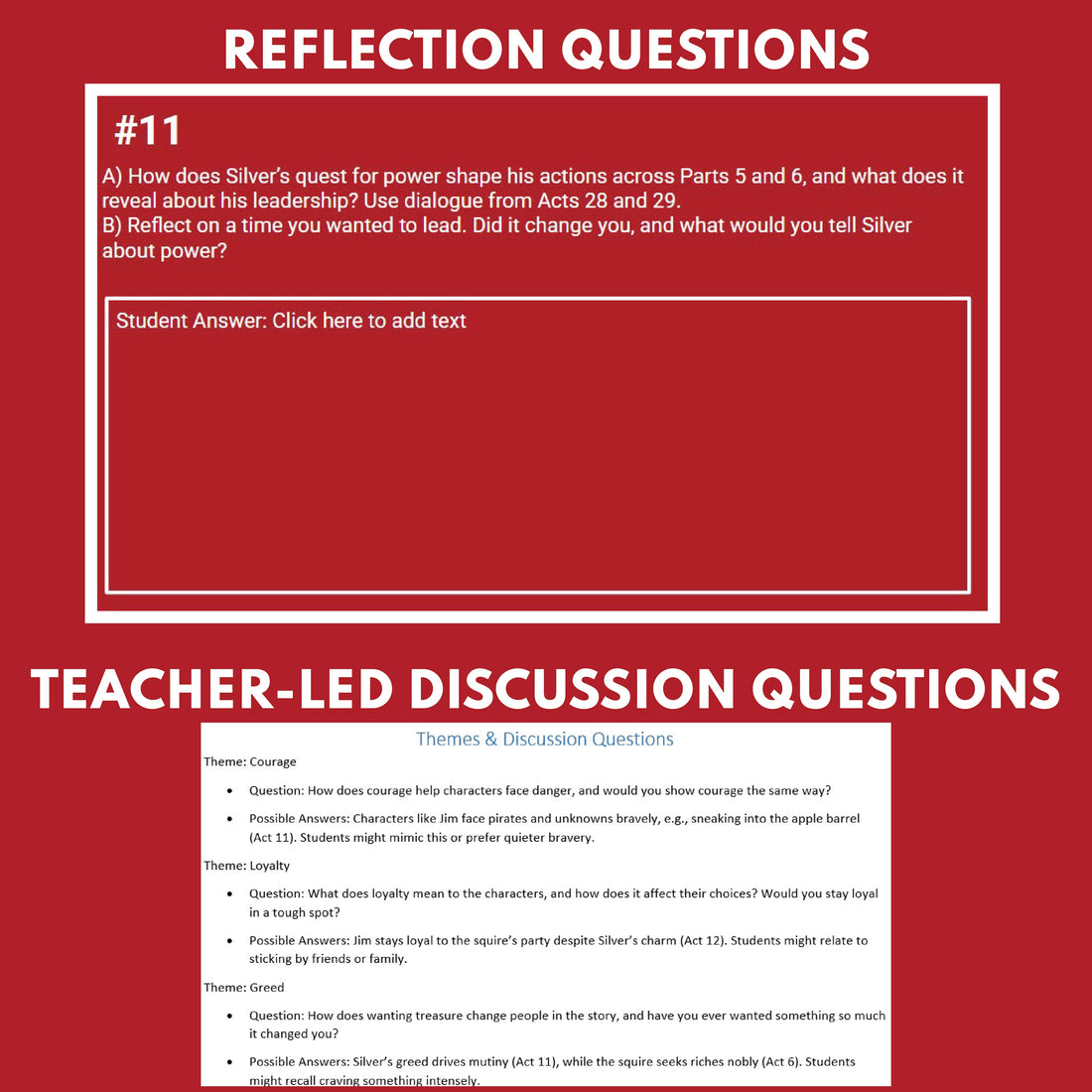 Treasure Island Reader's Theater Script for Grades 6-12 – Reader's ...
