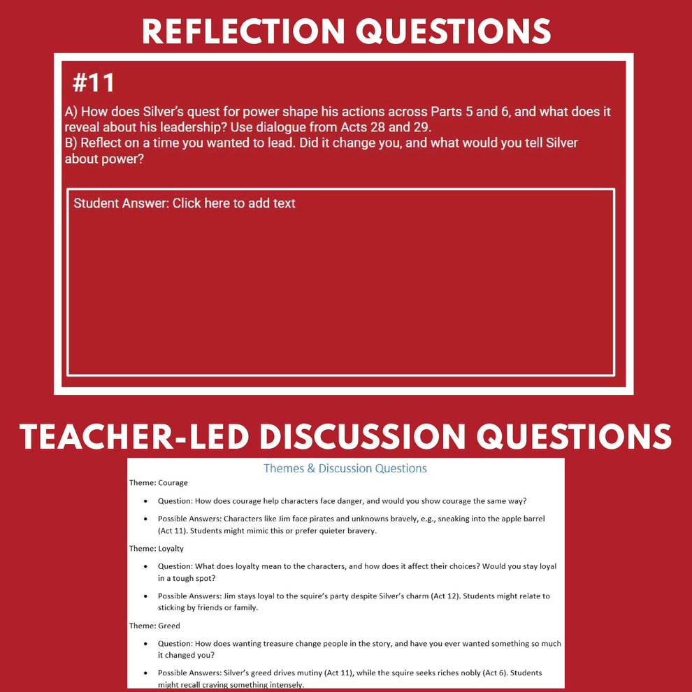 Treasure Island Reader's Theater Script for Grades 6-12 – Reader's ...