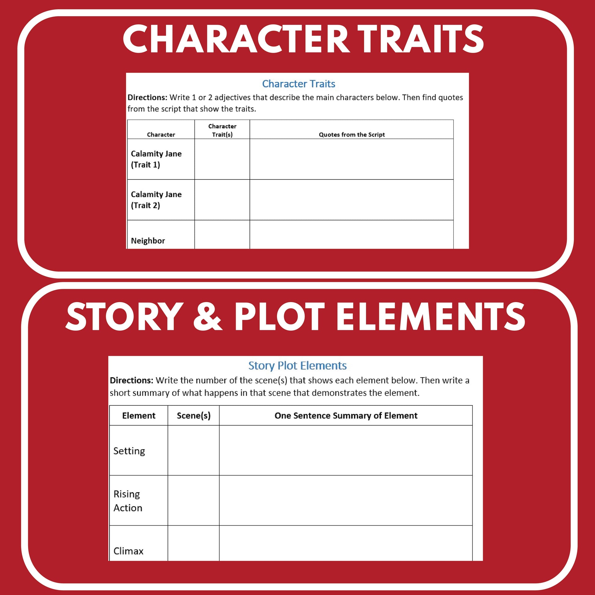 Calamity Jane Readers Theater Script | American Tall Tales - ["American Tall Tale","Grades 3-5"]