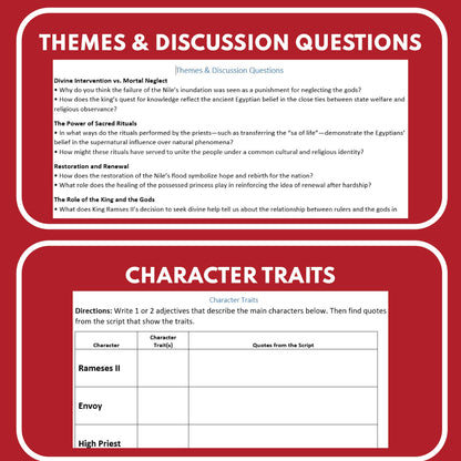 A Legend of Khensu Nefer-Hetep | Reader’s Theater Script | Egyptian Mythology - ["Egyptian Mythology","Grades 6-8","Grades 9-12"]