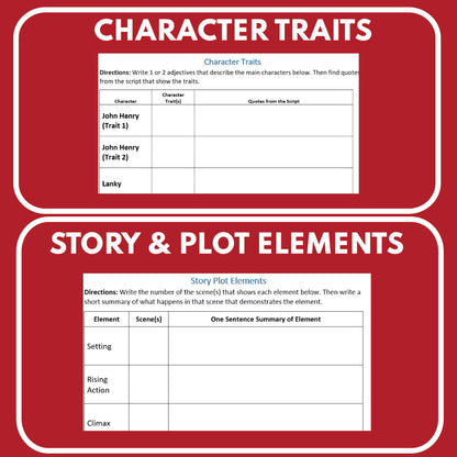 John Henry Readers Theater Script | American Legends & Folk Heroes - ["American Legends & Folk Heroes","Grades 3-5"]