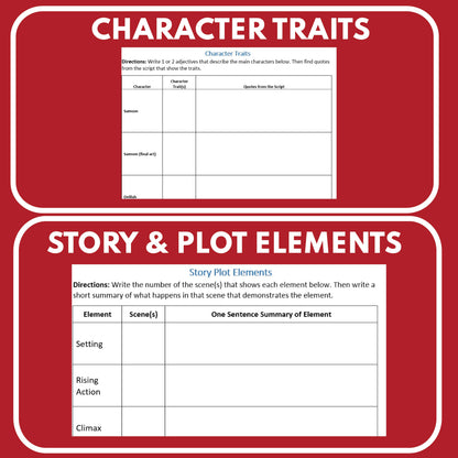 Samson's Strength Biblical Reader's Theater Script - ["100% FREE","Biblical Figure","Grades 3-5"]