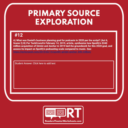 Spotify Intro to Business Case Study | Reader’s Theater Format | Econ 101 - ["100% FREE","Business Case Study","Entrepreneurship","Grades 9-12"]