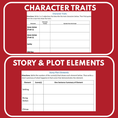 Jesse James Readers Theater Script | American Tall Tales - ["American Tall Tale","Grades 3-5"]