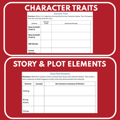 Davy Crockett Readers Theater Script | American Tall Tales - ["American Tall Tale","Grades 3-5"]