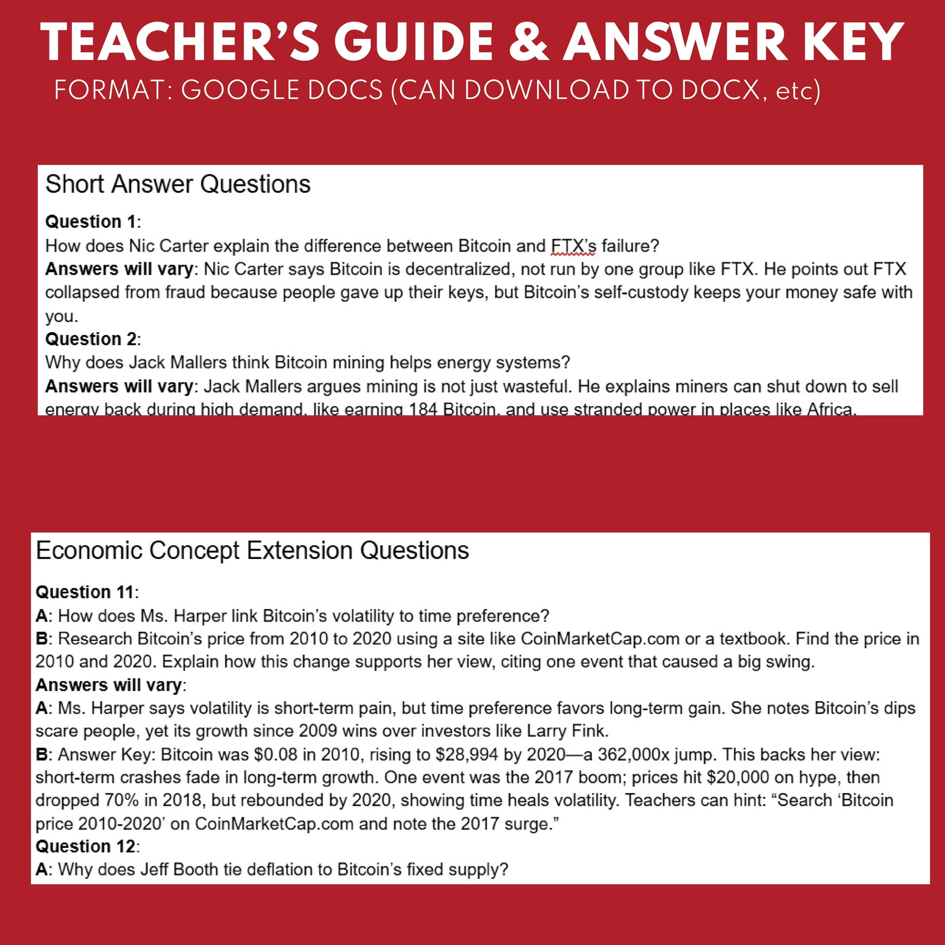 Bitcoin & Cryptocurrency Myths Reader's Theater Script | ECON 101.5 Series - ["Econ 101.5","Economics","Grades 9-12"]