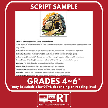 Easter Readers Theater Script | Holiday Origins Series - ["Grades 3-5","Grades 6-8","Holiday Origins Series"]