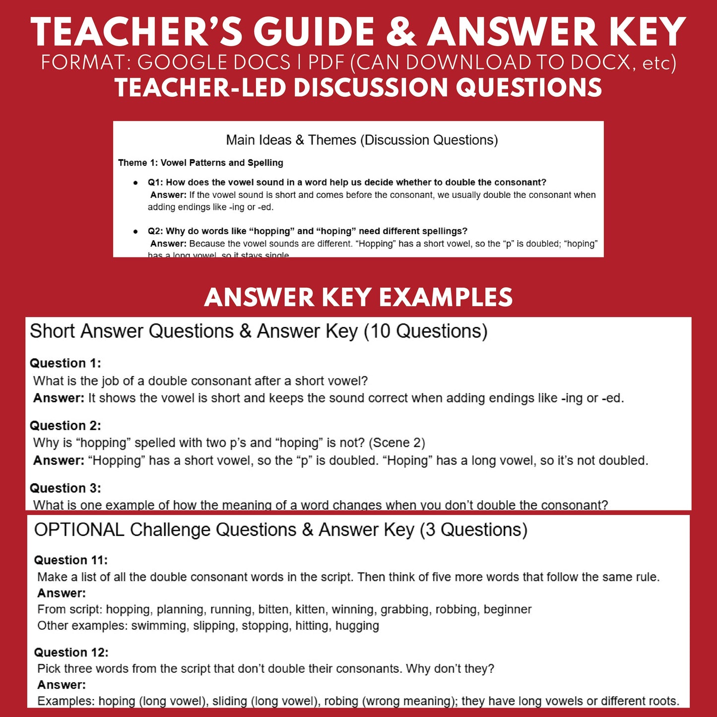 Team Twins vs. Consonant Crushers | ELA RT Script | Grades 3–5 | Long Vowels - ["Grades 3-5","Phonics"]