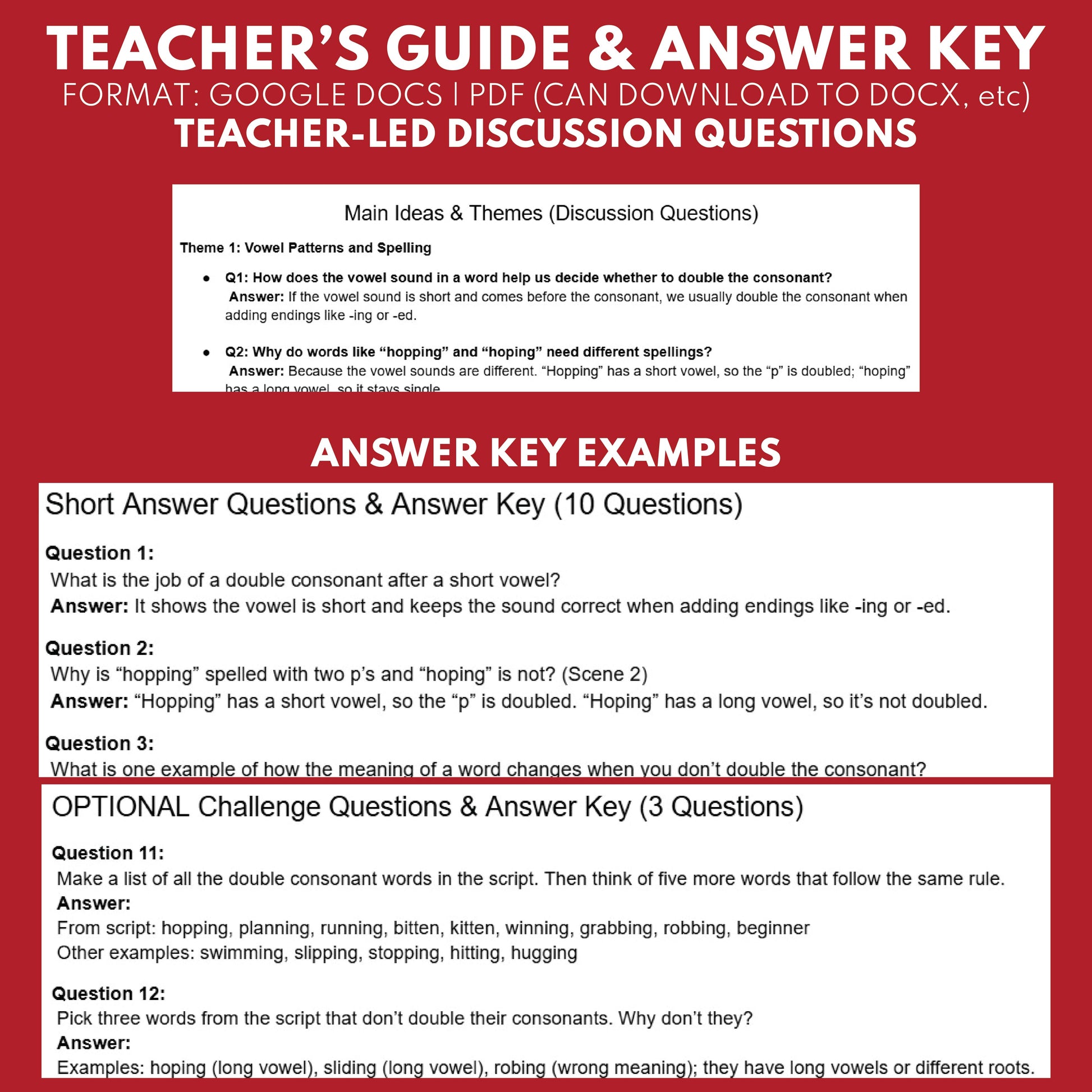 Team Twins vs. Consonant Crushers | ELA RT Script | Grades 3–5 | Long Vowels - ["Grades 3-5","Phonics"]