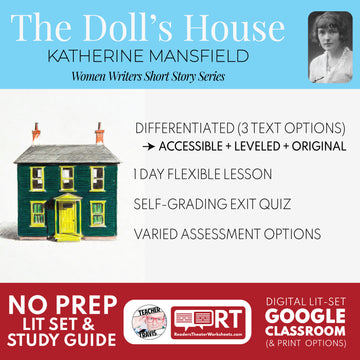 The Doll’s House Differentiated Study Guide & Analysis Questions | No Prep | Katherine Mansfield