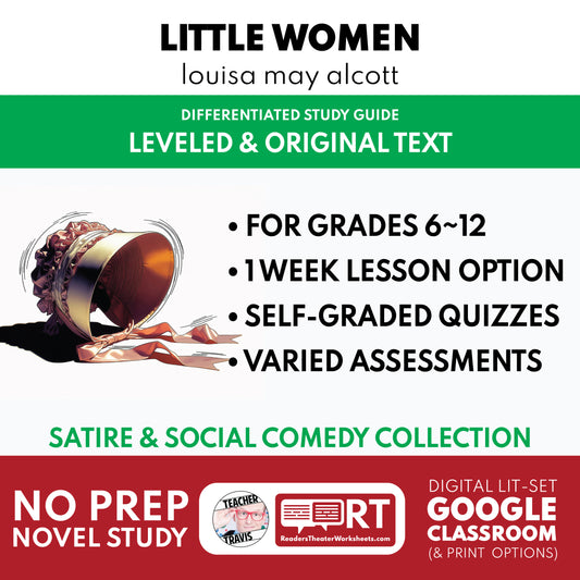 Little Women Study Guide study guide cover