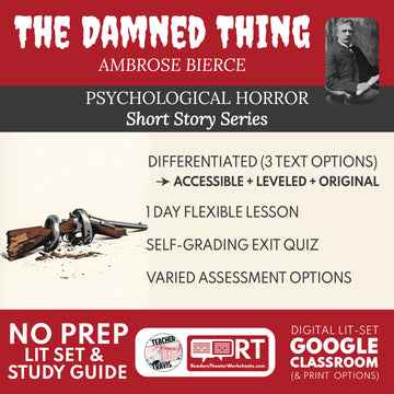 The Damned Thing Differentiated Short Story Study Guide & Analysis | Ambrose Bierce