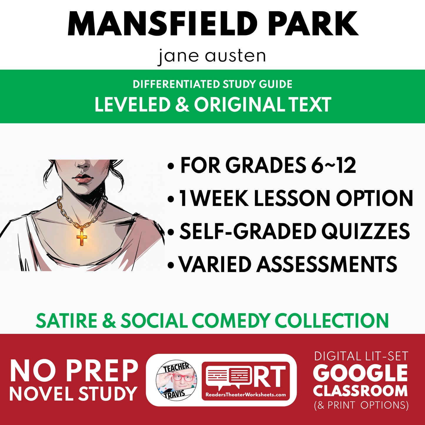 Mansfield Park Study Guide study guide cover