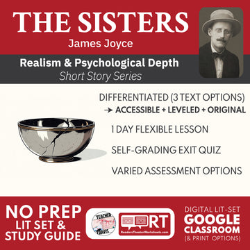 The Sisters Differentiated Short Story Study Guide & Analysis | James Joyce