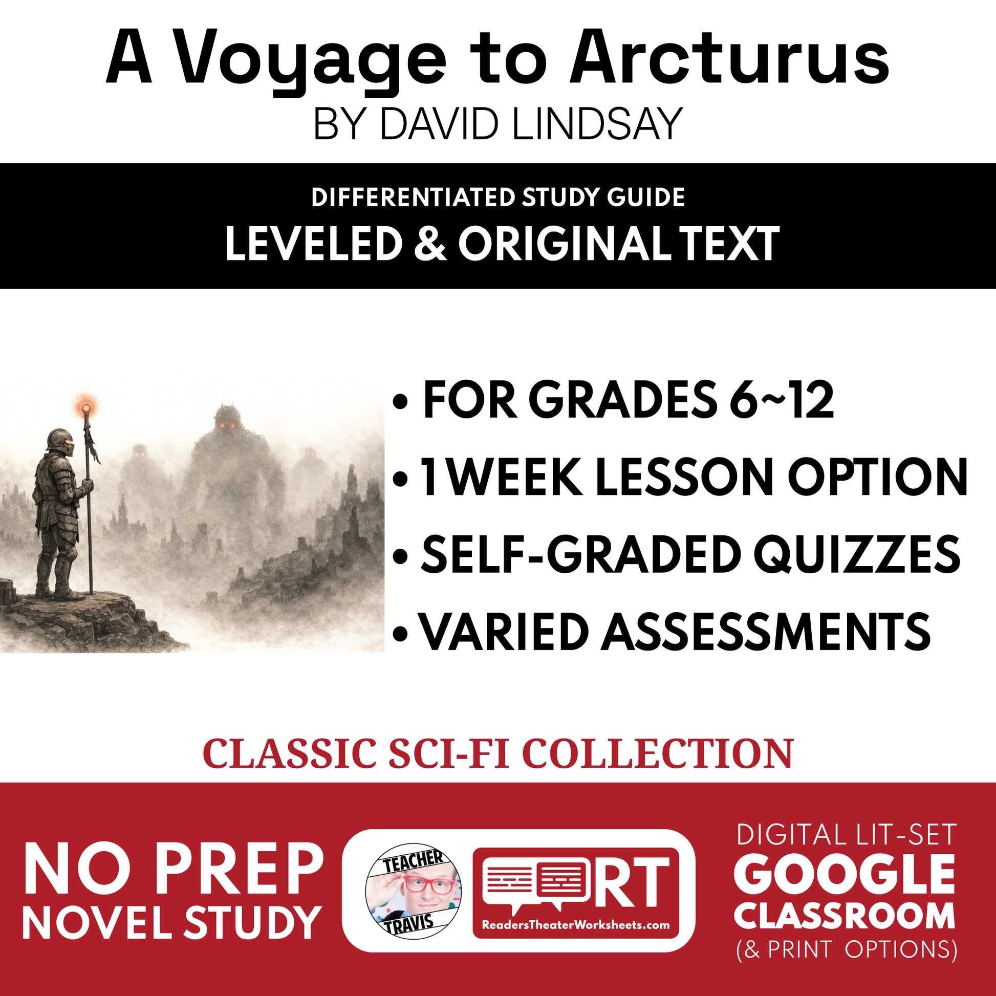 A Voyage to Arcturus Study Guide study guide cover