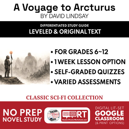 A Voyage to Arcturus Study Guide study guide cover