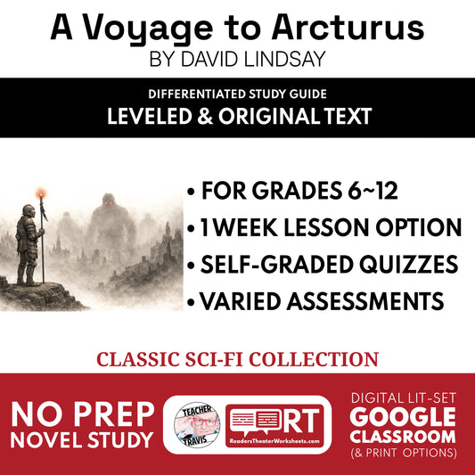 A Voyage to Arcturus Study Guide study guide cover