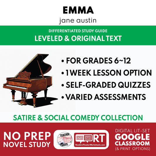 Emma Study Guide study guide cover