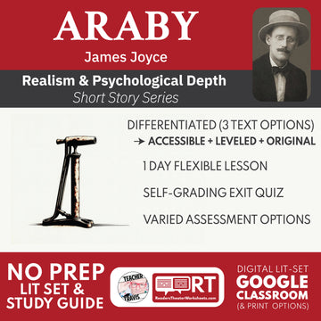 Araby Differentiated Short Story Study Guide & Analysis | James Joyce