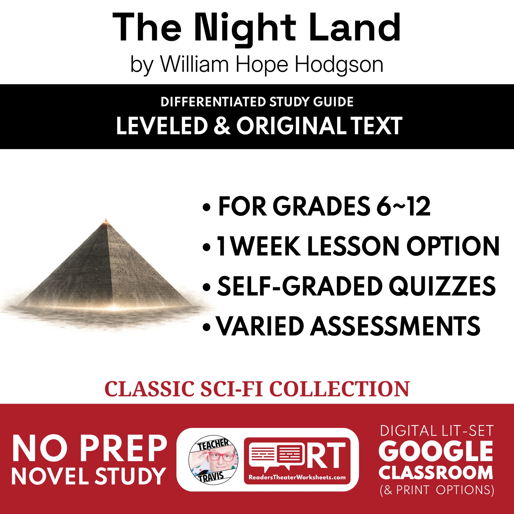 The Night Land Study Guide study guide cover