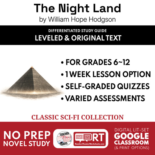 The Night Land Study Guide study guide cover