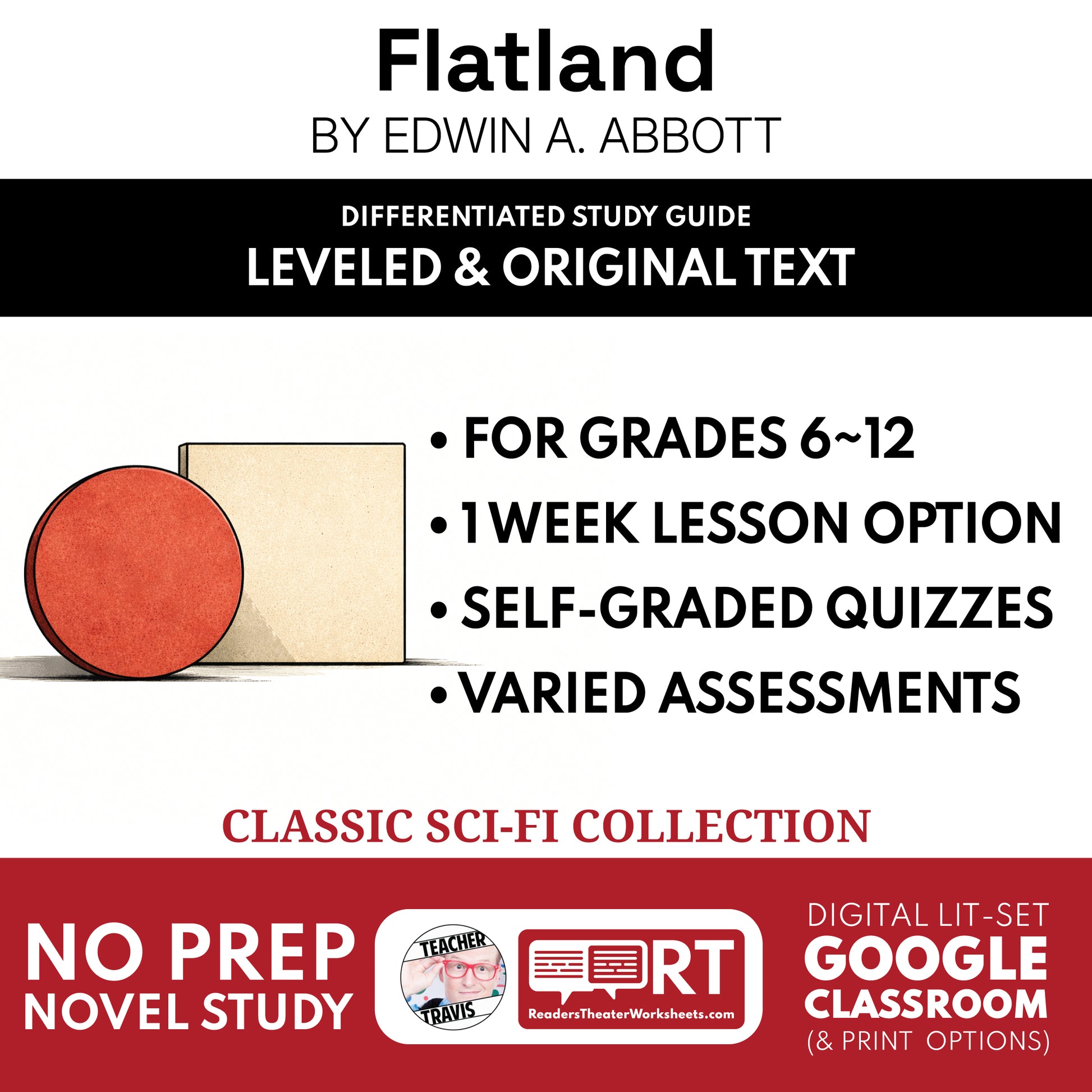 Flatland Study Guide study guide cover