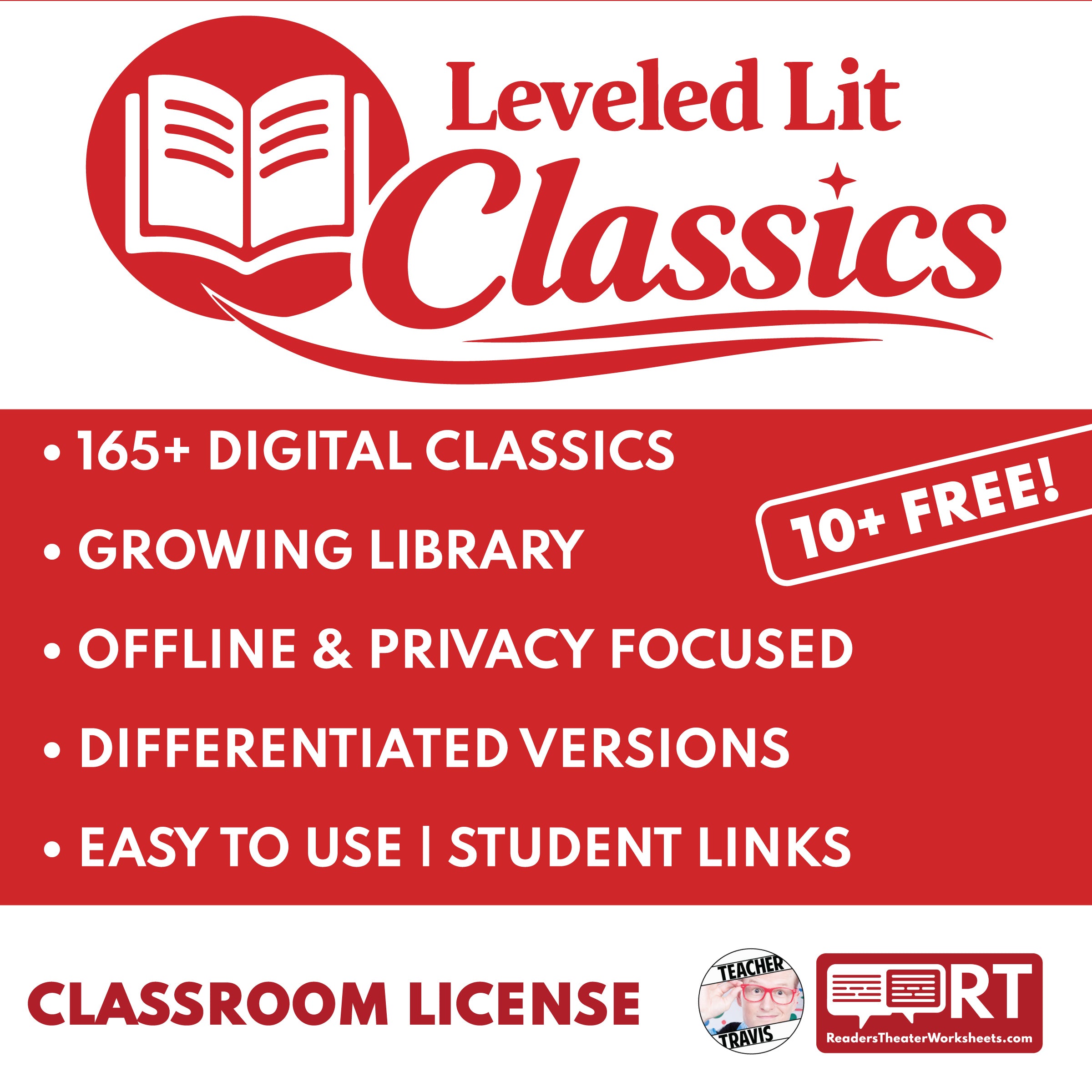Leveled Lit Classics Library - Classroom License (2026-2027) – Reader's ...
