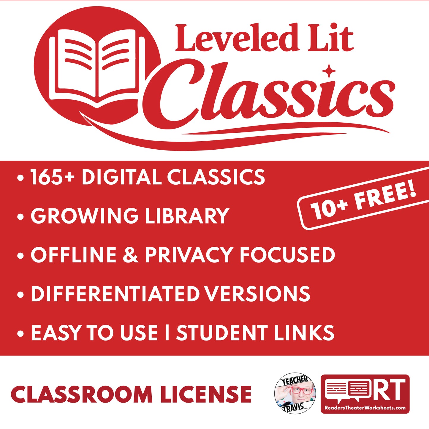 Leveled Lit Classics Library - Classroom License (2026-2027)