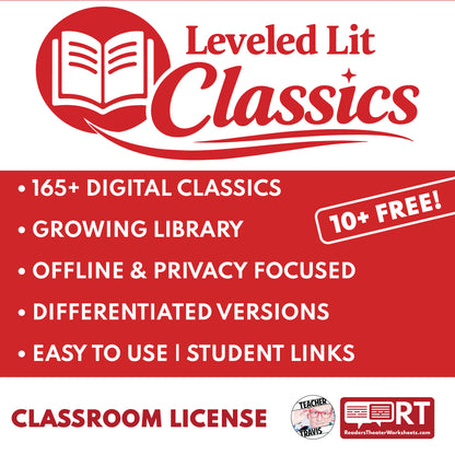 Leveled Lit Classics Library - Classroom License (2026-2027)
