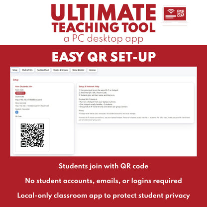 Ultimate Teacher Tool App - Classroom Management | Noise Meter | Seating Chart | Polling